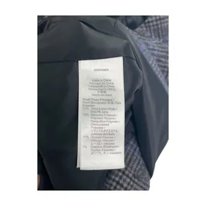 Madewell Vest Womens 14 Gray Blue Plaid Wool Italian Fabric Academia Preppy Fall thumbnail 6