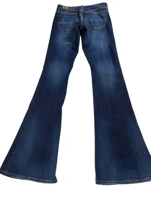 Genuine Red Engine Vintage Original Denim Mid-Rise Hip-Slimming Flare Jeans 27 thumbnail 8