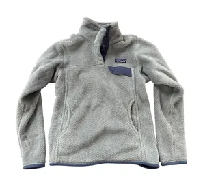 Patagonia Snap-T Fleece Pullover Small‎ Grey Blue Gorpcore Cozy Outdoor Layer thumbnail 1