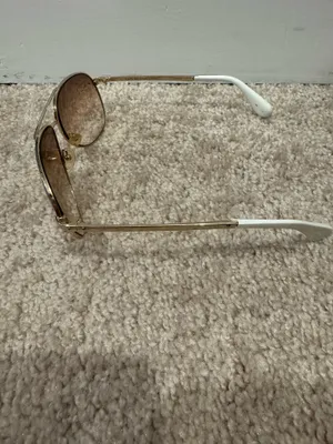 Marc Jacobs Gold Aviators Sunglasses with Brown Gradient Lenses thumbnail 8