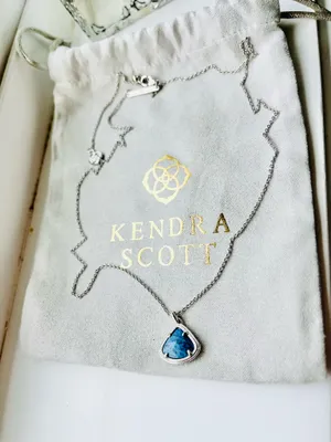 Kendra Scott Blue Lapis Pendant Necklace thumbnail 2