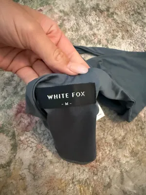 White fox halter top thumbnail 3