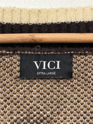 VICI Leopard Cardigan Sweater Size XL Women’s thumbnail 3