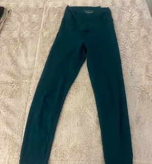 American Eagle turquoise  crossover leggings- x small thumbnail 1