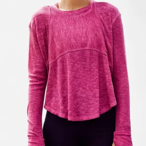 Free People Zenith Burnout thermal Tee Indie Burnout Layering Essential (XS) thumbnail 2
