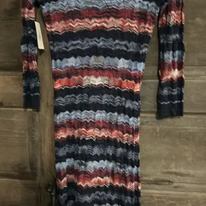 Guess Knit dress / Lace Knit‎ crochet midi dress Size Large NWT thumbnail 7