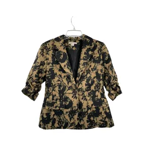 Coldwater Creek Blazer Womens PS6-8 Petites Used Black Brown Lined 3/4 Sleeve thumbnail 16