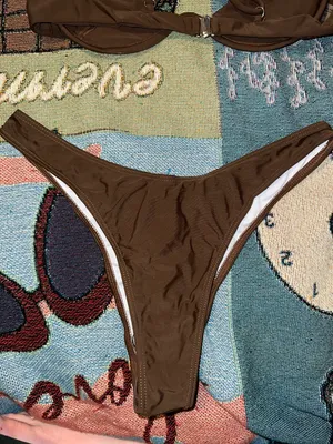 Bikini Set Brown Size L thumbnail 3