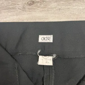 Cache wide leg trouser dress pants with stripe accents thumbnail 5