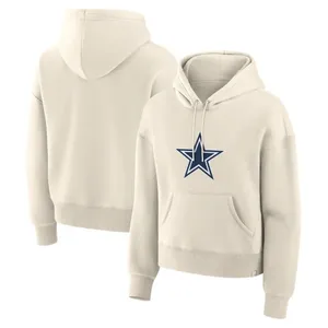 ✨Nike Dallas Cowboys Women's Cream Dove Legacy Pullover Sz Small Hoodie✨ thumbnail 3