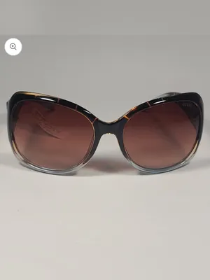 Guess Oversized Butterfly Sunglasses Brown Tortoise blue Gradient GUF200 TO-34A thumbnail 2