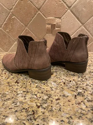 Taupe Booties thumbnail 4