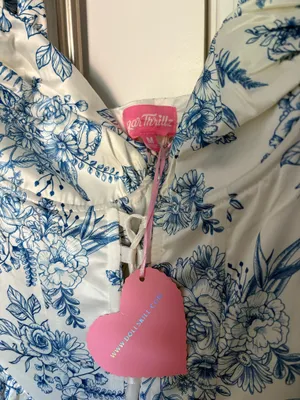 Dolls Kill Floral Corset Mini Dress thumbnail 3