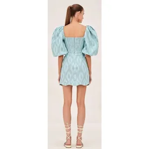 Alexis Valera Puff Sleeve Mini Dress Sz. XS thumbnail 3