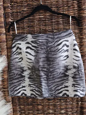 Animal Print Mini Skirt thumbnail 7