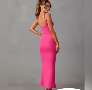 Pink Maxi Dress thumbnail 3