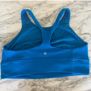 Lululemon Wunder Train Longline Bra in Poolside Size 14 thumbnail 4