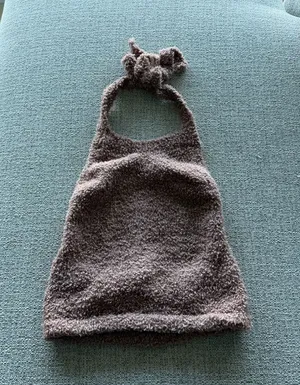 SKIMS Cozy Knit Halter‎ Top Size L/XL thumbnail 1
