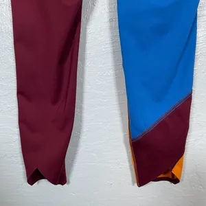 Cotopaxi Women S Maroon Orange Blue Mariposa Colorblock Leggings Athleisure thumbnail 5
