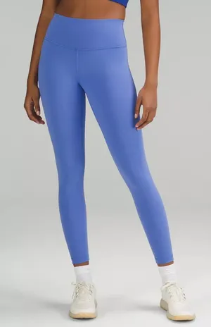 Lululemon Wunder Train HR Tight Size 6 Cropped 23" Leggings Wild Indigo thumbnail 1