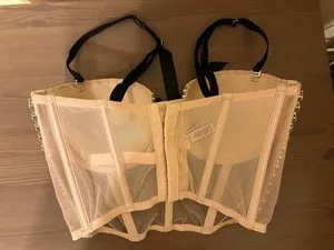 Victoria’s Secret Sparkle Corset Top thumbnail 3