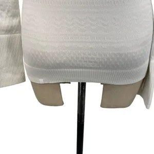 Lululemon Rest Less Hoodie‎ Long Sleeve Seamless Stretch Textured White Size 2 thumbnail 10