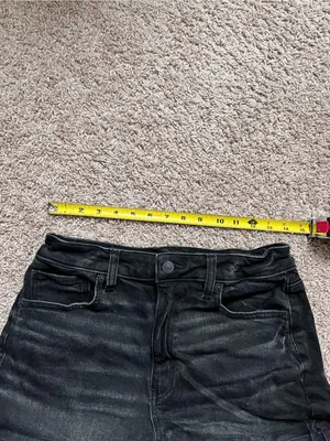 American Eagle Denim High Rise Shorts thumbnail 7