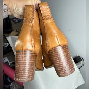 MADEWELL‎ Regan boot pull on Boots Size 7 Saddle BROWN Booties Short Heeled thumbnail 7