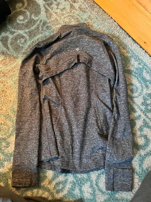 Lululemon grey heathered define jacket 8 thumbnail 2