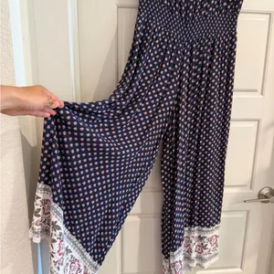 Chelsea & Violet‎ Boho Strapless Jumpsuit MEDIUM thumbnail 3