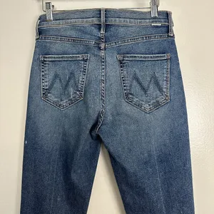MOTHER The Mid-rise Dazzler Ankle Fray in Wash Going In Circles Size US 28 thumbnail 9
