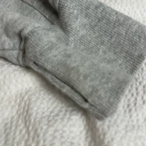 Offline by Aerie Sz MGray cropped Half-Zip Women's Sweatshirt thumbnail 4