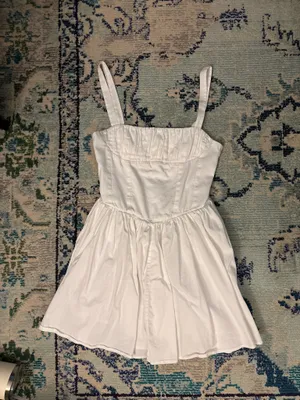 ZARA Dress Mini White thumbnail 3