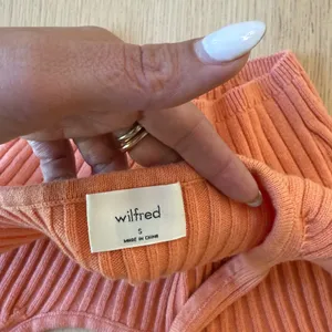 Aritzia Wilfred Manila Sweater Crop Top Tank Size Small Wool Blend x1289 thumbnail 3