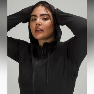 Women’s Lululemon Hooded Define Jacket *Nulu Black Size 4 thumbnail 5