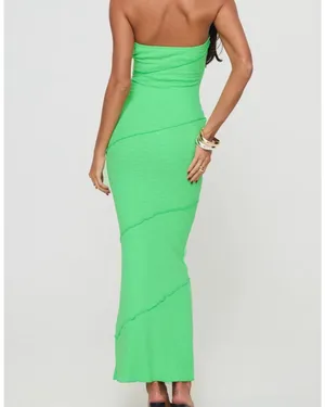 Princess Polly Oscar Dress Green thumbnail 2