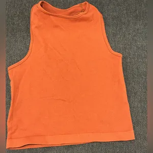 Free People Intimately Brown Ribbed Tank- Size Xs/S thumbnail 1
