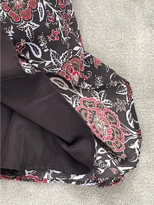Veronica Beard 100% silk mini dress floral streetwear cottage festival vacay 2 thumbnail 9