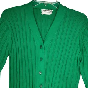 Vintage Dillard’s Green‎ Cardigan Sweater thumbnail 2