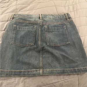 GAP Blue Mini Skirt Casual Denim thumbnail 3