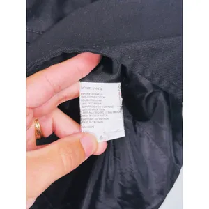Louie Louie Double Breasted Belted Trench Coat Womens M Black Utility Scandi thumbnail 7
