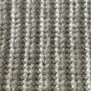 Hollister Gray Wrap Front Ribbed Knit Sweater Women’s Small Balloon Sleeve thumbnail 7
