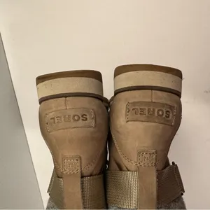 Sorel Harlow Conquest Urban Hiker Waterproof Boot in Sandy Tan Size 10.5 thumbnail 8