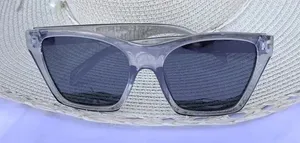 Sunglasses Clear Gray Frame 100% UV Protection thumbnail 1