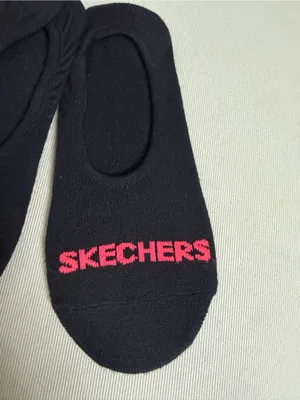 Skechers Women’s Black No-Show Socks - Pack of 4 thumbnail 3