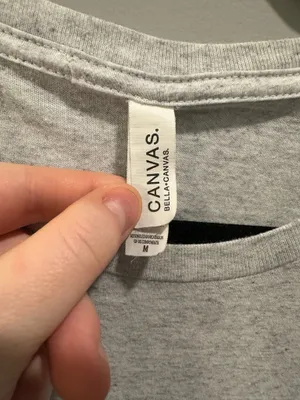 Bella Canvas SEC Pinwheel Logo Short Sleeve Tee Light Grey thumbnail 4