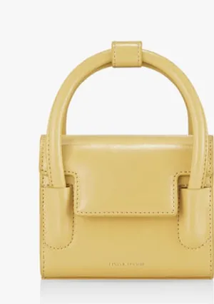 FINDKAPOOR Marty Bag 12 Crinkled Butter Micro Bag thumbnail 1