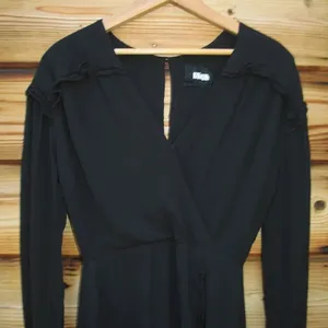 Reformation Elodie Womens Black Mini Dress thumbnail 5
