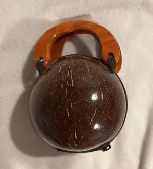 Aruba Coconut Purse Brown thumbnail 1