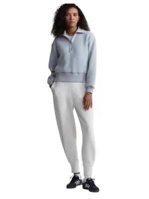 Varley Roselle Half-Zip Fleece Pullover Top Sweatshirt Pearl Blue Size S thumbnail 15